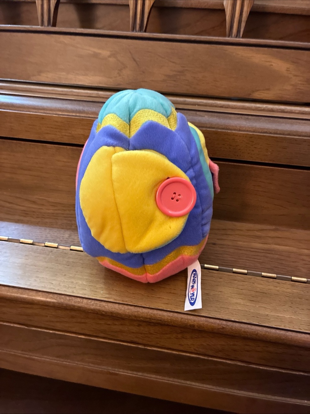 Vintage 1998 Mary Meyer Easter Egg Sensory Activity Plush Baby Ducks Chicks